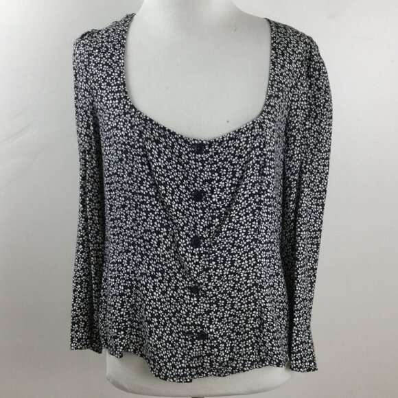 Reformation Floral Blouse l - Picture 7 of 8